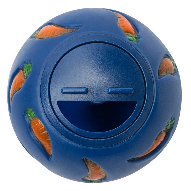 Niteangel Treat Ball, Snack Ball for Guinea Pigs, Rabbits, Hedgehogs and Other Small Pets (Small, Blue) - Image 1